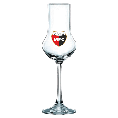 PMFC pálinkás pohár
